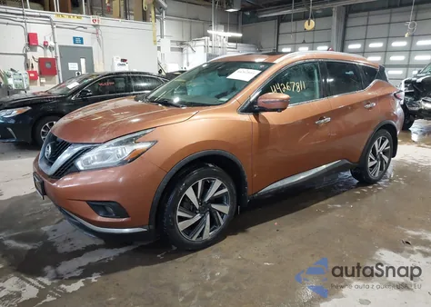 2017 Nissan Murano Platinum/S/Sl/Sv from USA, damaged, VIN 5N1AZ2MH4HN201898